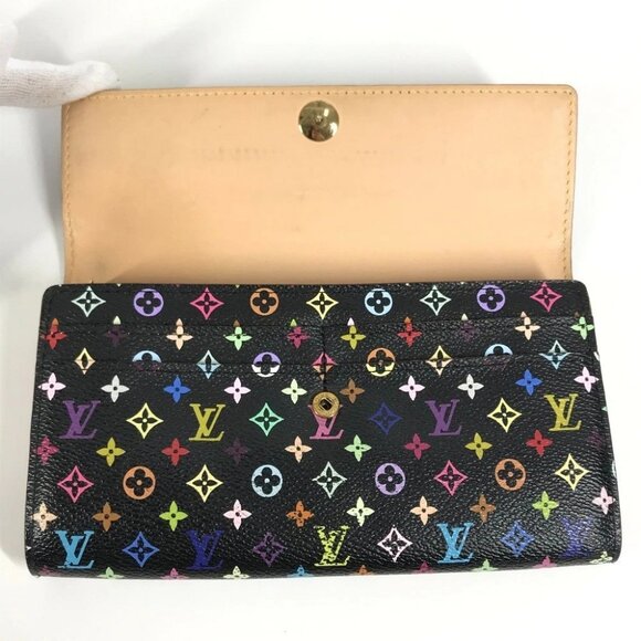 LOUIS VUITTON MonogramMulticolore Portefeuille Sarah Wallet Long Wallet - Picture 16 of 16